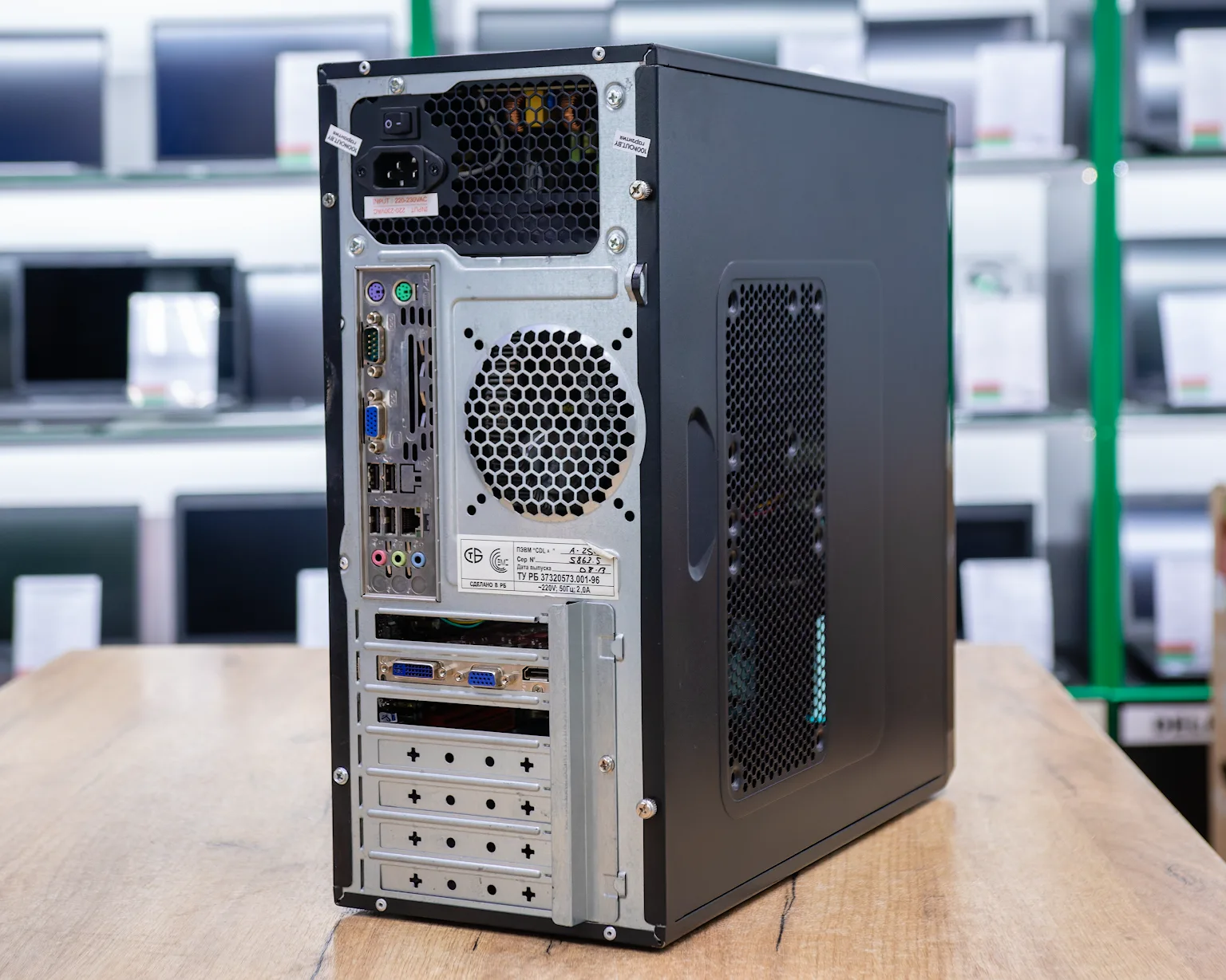 Компьютер (системный блок) (Athlon II X2 250, GeForce 9400 GT 512MB, ОЗУ 4GB, HDD 1TB)