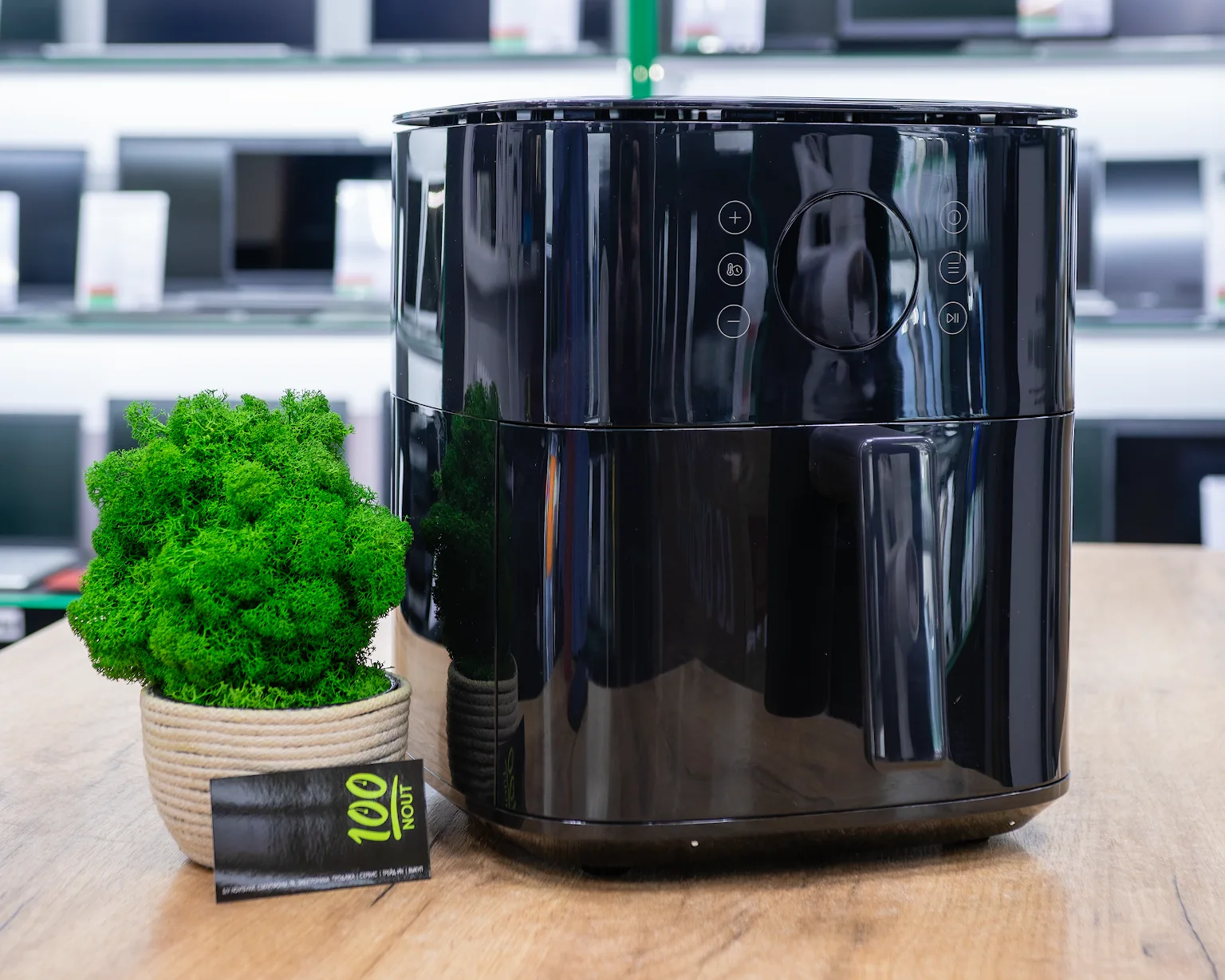 Аэрогриль (аэрофритюрница) Xiaomi Air Fryer 6.5L MAF-W6501 (черный, евровилка)