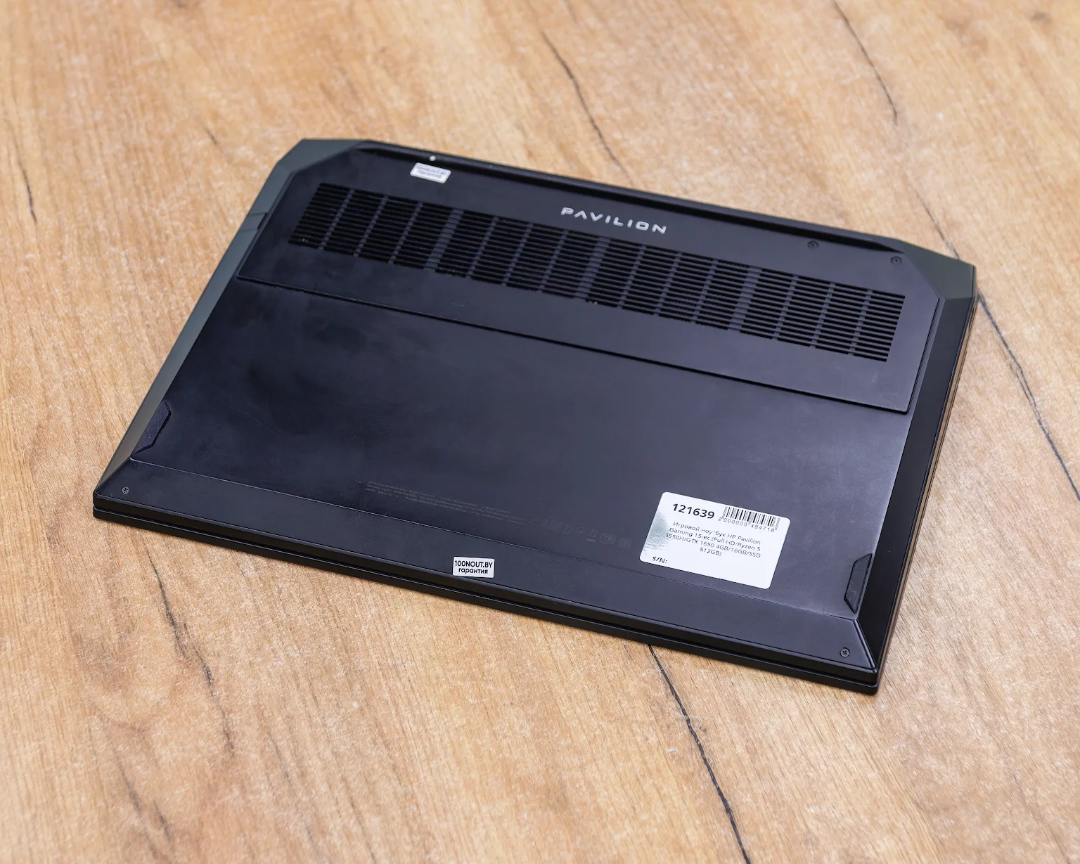 Игровой ноутбук HP Pavilion Gaming 15-ec (Full HD/Ryzen 5 3550H/GTX 1650 4GB/16GB/SSD 512GB)