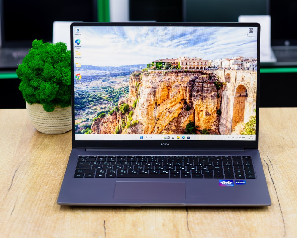 Ноутбук HONOR MagicBook X 16 2024 BRN-F56 (IPS/i5-12gen/16GB/SSD 512GB)