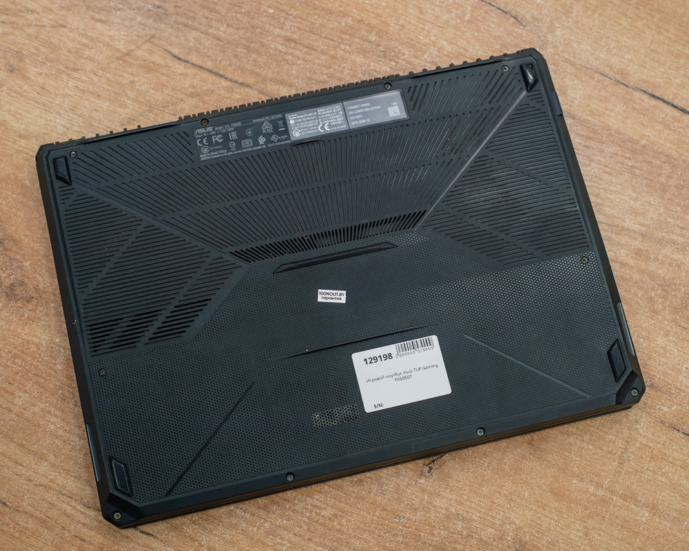 Игровой ноутбук Asus TUF Gaming FX505DT (144Hz/Ryzen 5 3550H/GTX 1650 4GB/16GB/SSD 512GB)