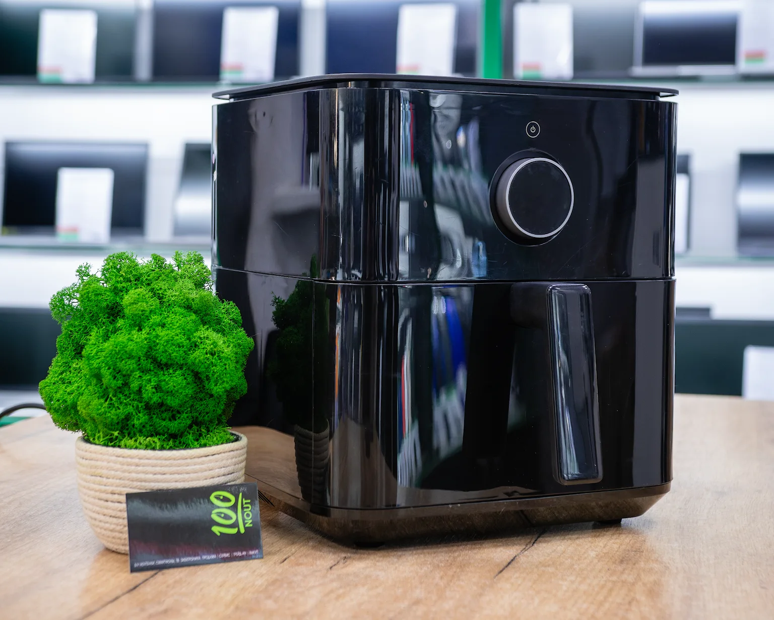 Аэрофритюрница Xiaomi Smart Air Fryer 6.5L MAF10 (международная версия, чёрный)