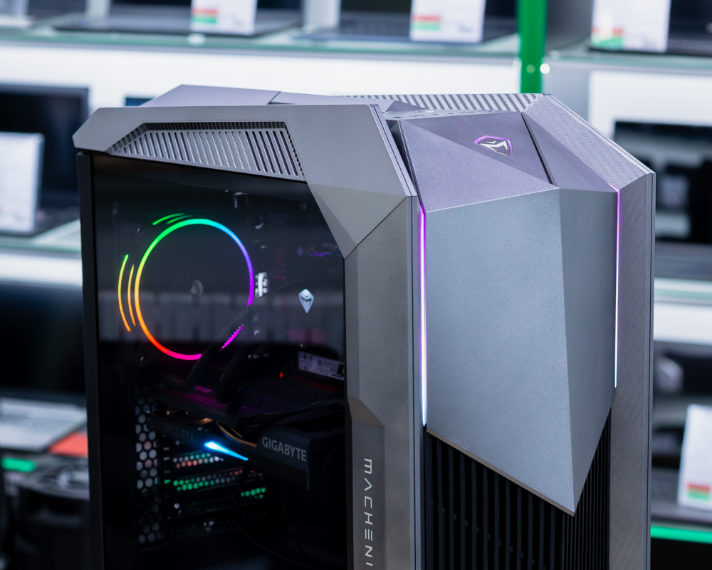 (новый.) Игровой компьютер (системный блок) Machenike Stars-V V47R36D4w (i7-13700, RTX 3060 12GB, ОЗУ 16GB, SSD 512GB)