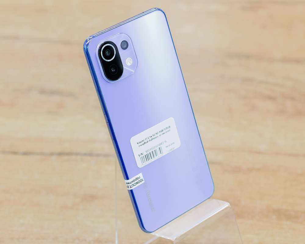 Xiaomi 11 Lite 5G NE 8GB/128GB (голубой баблгам, отличное)