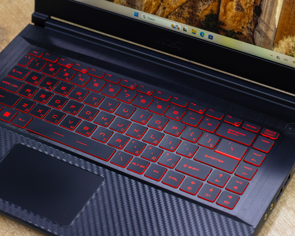 Игровой ноутбук MSI Thin GF63 12VE (144Hz/i7-11gen/RTX 3050 4GB/16GB/SSD 512GB)