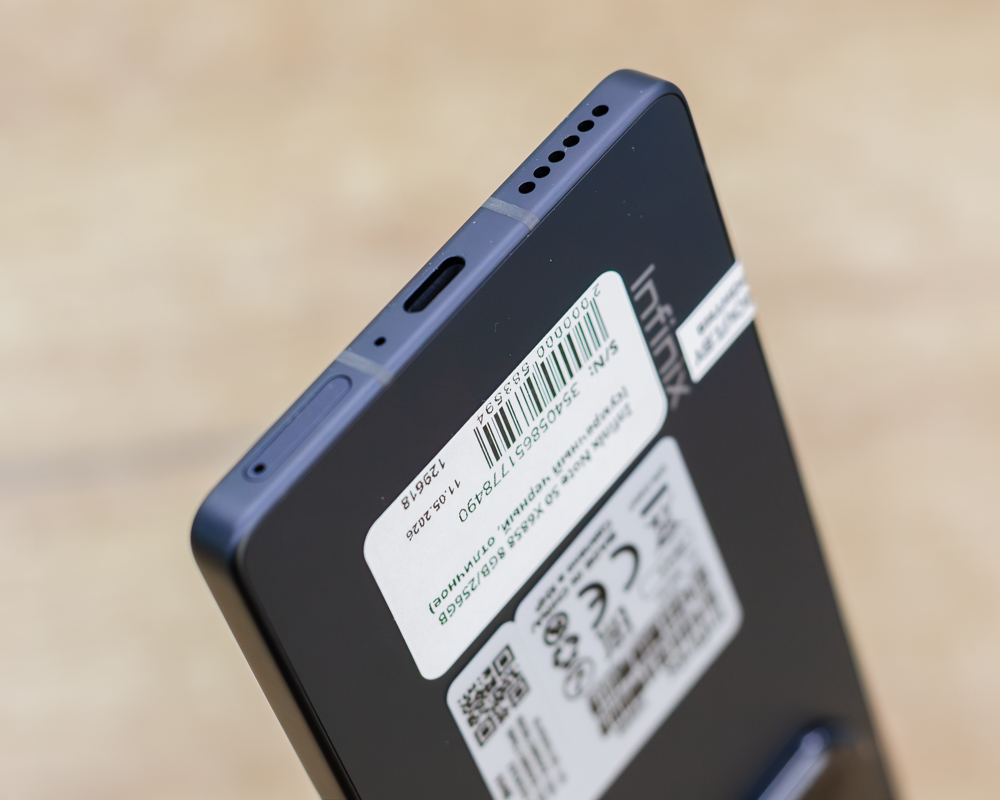 Infinix Note 50 8GB/256GB (сумрачный черный, отличное) X6858