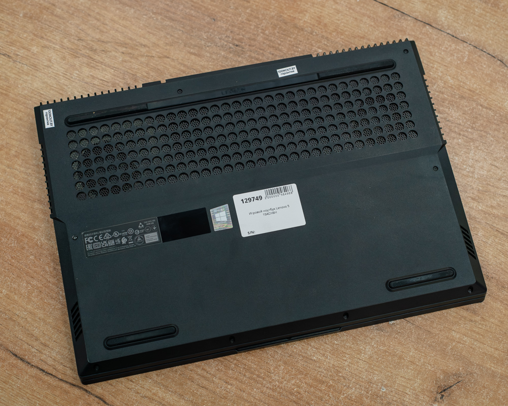 Игровой ноутбук Lenovo Legion 5 15ACH6H (165Hz/Ryzen 7 5800H/RTX 3060 6GB/16GB/SSD 1TB)