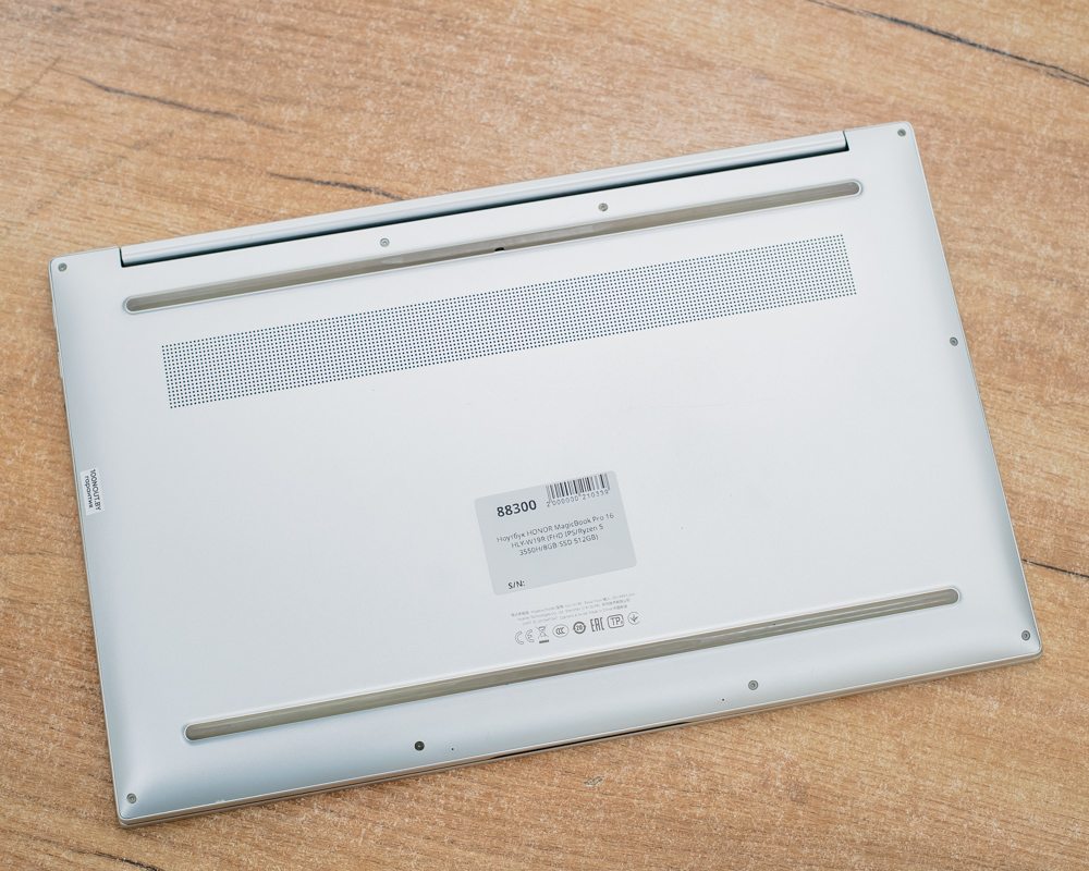 Ноутбук HONOR MagicBook Pro 16 HLY-W19R (FHD IPS/Ryzen 5 3550H/8GB/SSD 512GB)