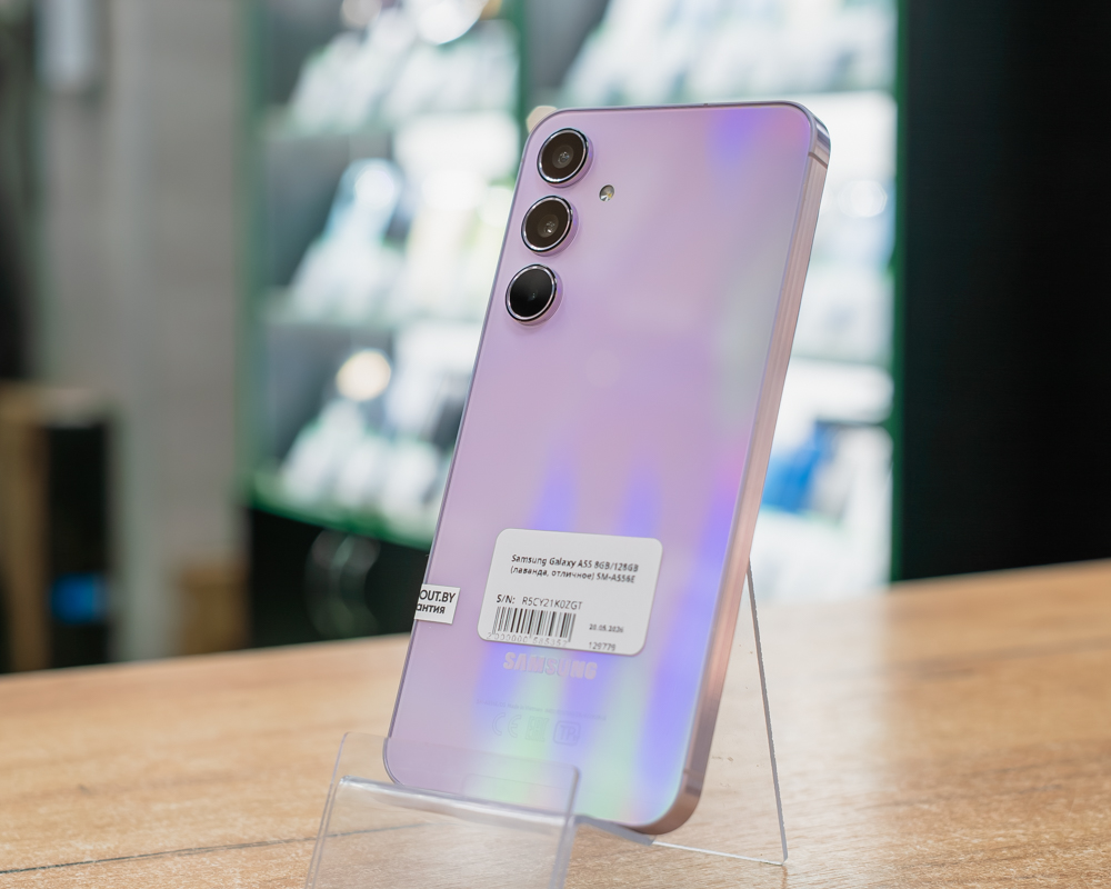 Samsung Galaxy A55 8GB/128GB (лаванда, отличное) SM-A556E