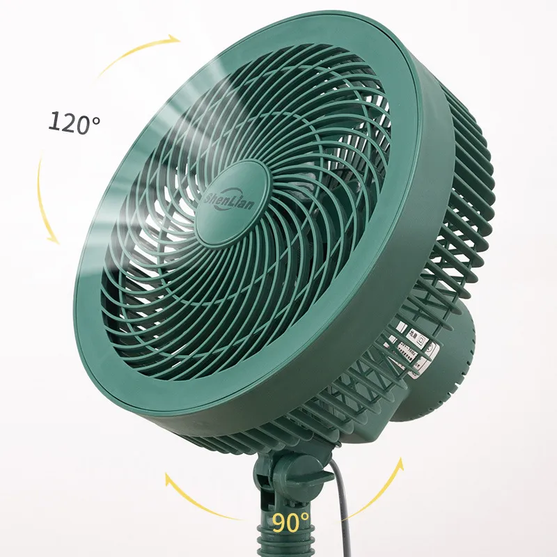 (новый.) Напольный вентилятор ShenLian SL-339A-1 25W с функцией авто вращения, регулировка высоты 1 метр (белый)
