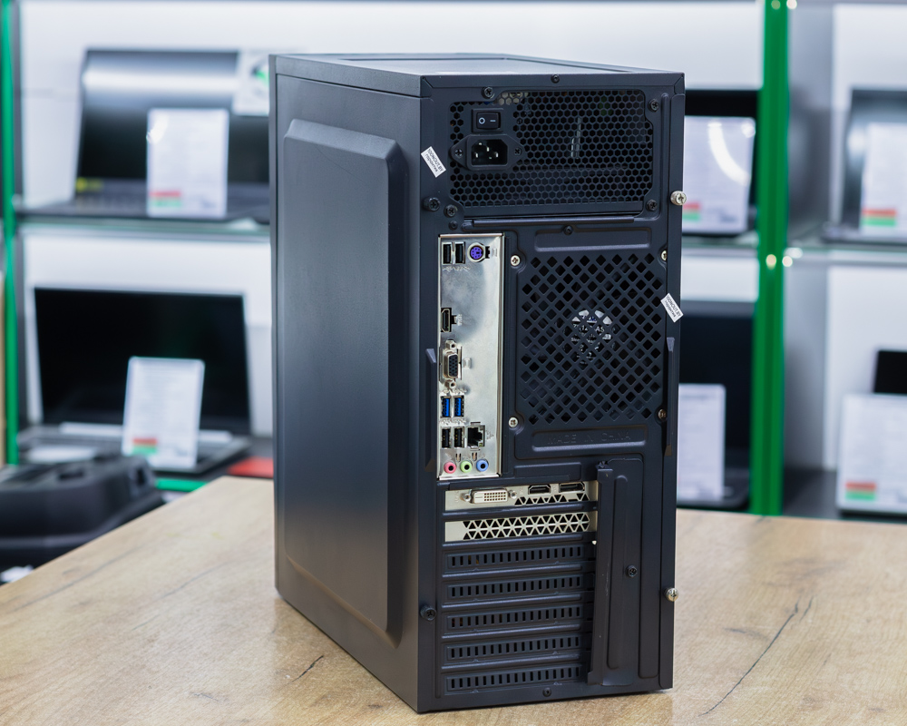 Игровой компьютер (системный блок) (Ryzen 5 2600, GTX 1050 Ti 4GB, ОЗУ 8GB, SSD 256GB)