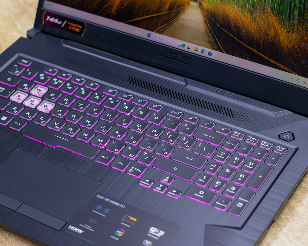 Игровой ноутбук Asus TUF Gaming FX706HC (144Hz/i5-11gen/RTX 3050 4GB/16GB/SSD 512GB)