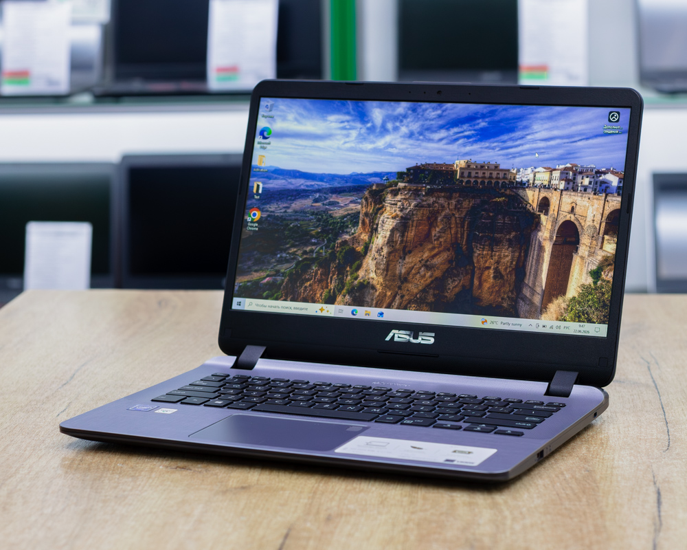 Ноутбук Asus Vivobook A407M (HD/Celeron N4000//4GB/SSD 240GB)