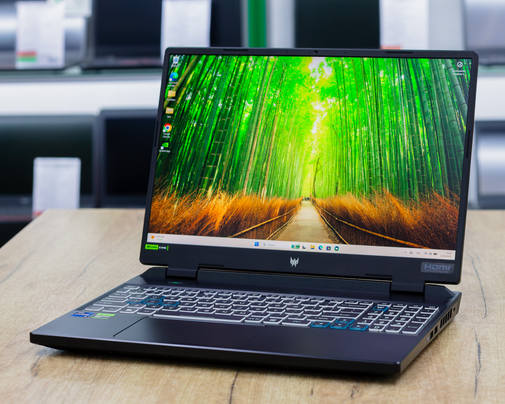 Игровой ноутбук Acer Predator Helios Neo 16 N22Q22 (165Hz/i5-13gen/RTX 4060GB/16GB/SSD 512GB)