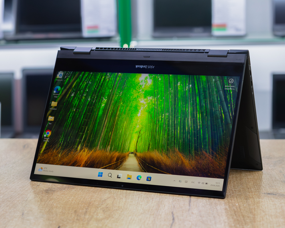 Ноутбук 2-в-1 ASUS ZenBook Flip 13 UX363J (FHD/i7-10gen/Iris Plus Graphics/16GB/SSD 512GB)