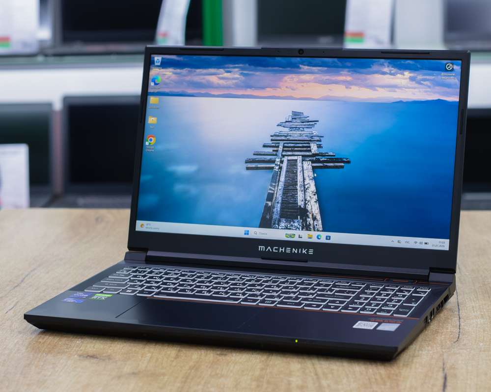 (новый.) Игровой ноутбук Machenike S15 (144Hz/i5-12gen/RTX 3050 Ti 4GB/16GB/SSD 512GB)