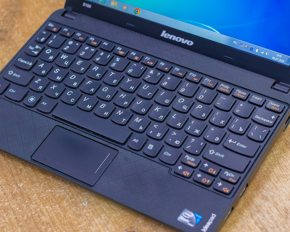 Нетбук Lenovo IdeaPad S100 (HD/Atom N435/2GB/HDD 500GB)