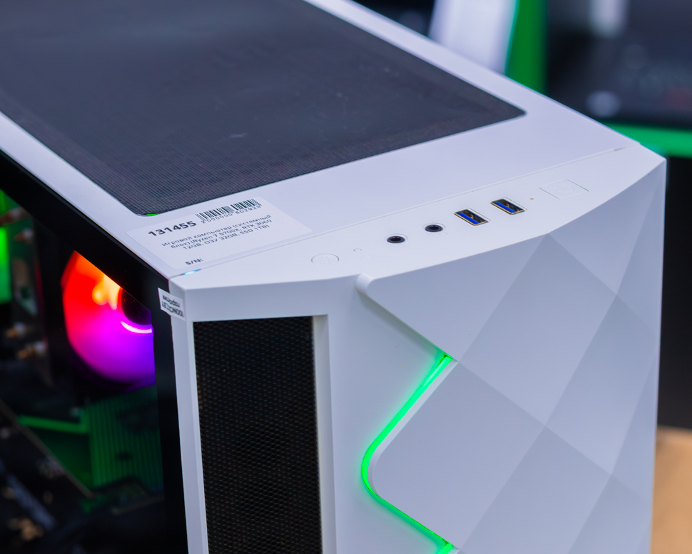 Игровой компьютер (системный блок) (Ryzen 7 5700X, RTX 3060 12GB, ОЗУ 32GB, SSD 1TB)