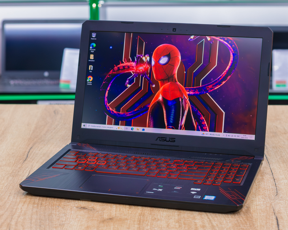 Игровой ноутбук Asus TUF Gaming FX504GD (FHD IPS/i5-8gen/GTX 1050 2GB/16GB/SSD+HDD 128+1000GB)