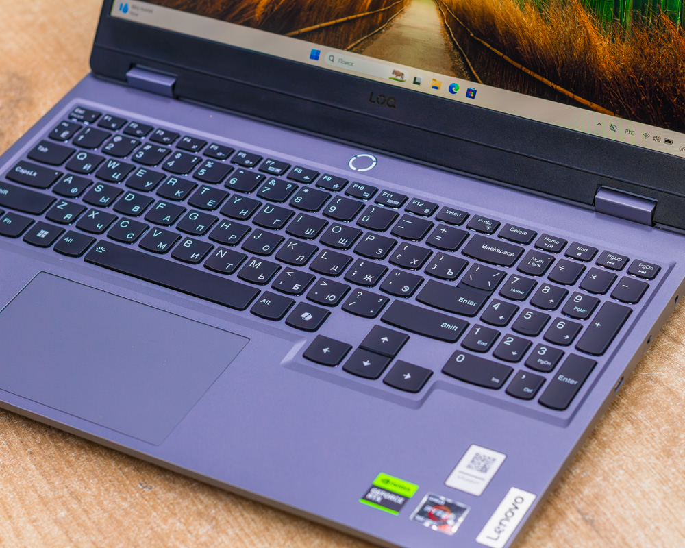 Игровой ноутбук Lenovo LOQ 15ARP9 83JC005ERK (144Hz/Ryzen 7 7435HS/RTX 4050 6GB/24GB/SSD 512GB)