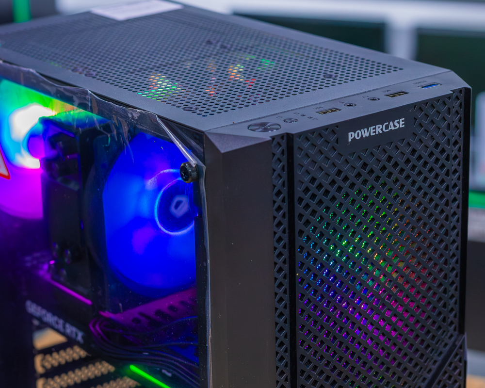 Игровой компьютер (системный блок) (Ryzen 5 7500F, GeForce RTX 5060 8GB, ОЗУ 32GB, SSD 512+512GB)