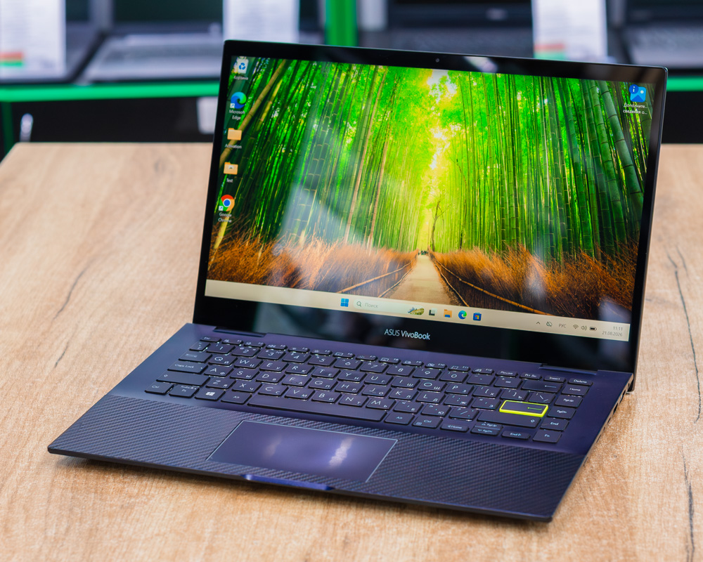 Ноутбук 2-в-1 ASUS VivoBook Flip 14 TM420UA (FHD IPS/Ryzen 5 5500U/8GB/SSD 512GB)