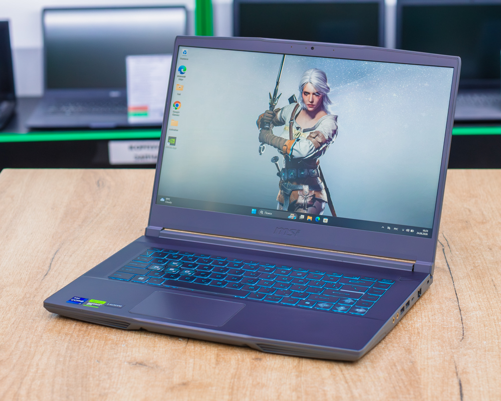 Игровой ноутбук MSI Thin 15 B13VE (144Hz/i7-13gen/RTX 4050 6GB/16GB/SSD 512GB)