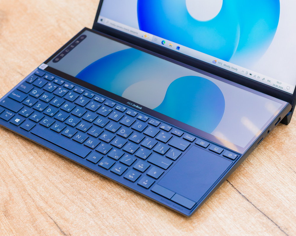 Ноутбук ASUS ZenBook Duo UX481FL-BM024TS (FHS IPS/i5-10gen/GeForce MX250 2GB/8GB/SSD 512GB)