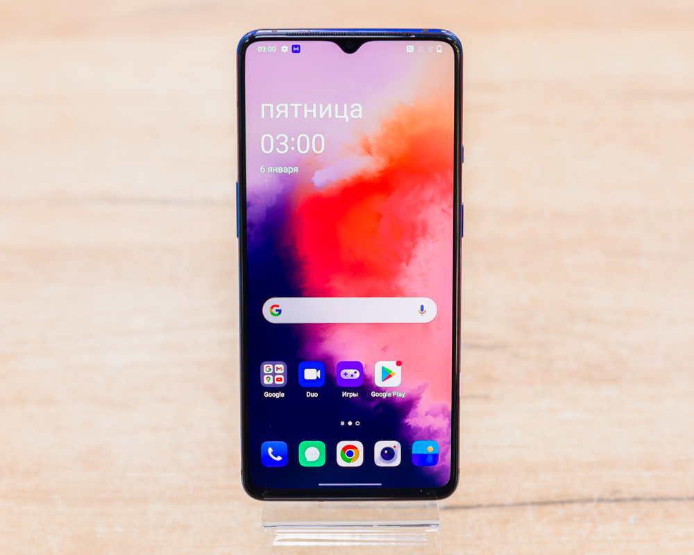 OnePlus 7T 8GB/128GB (голубой, отличное) HD1903