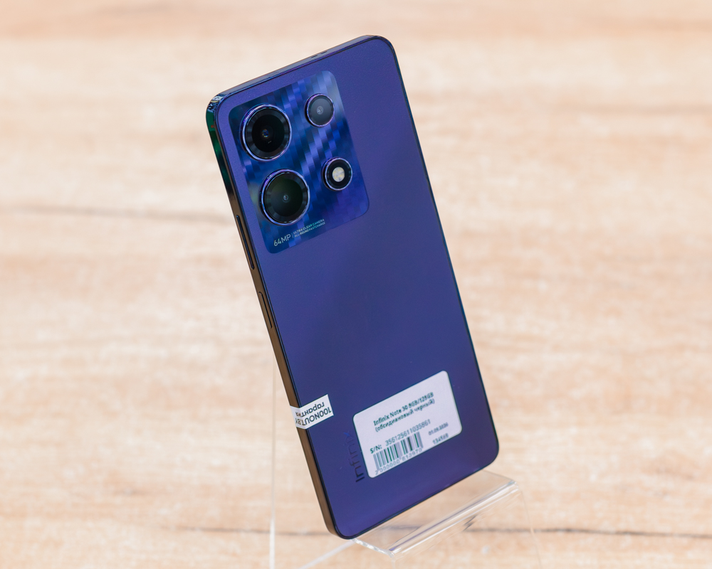 Infinix Note 30 8GB/128GB (обсидиановый черный)