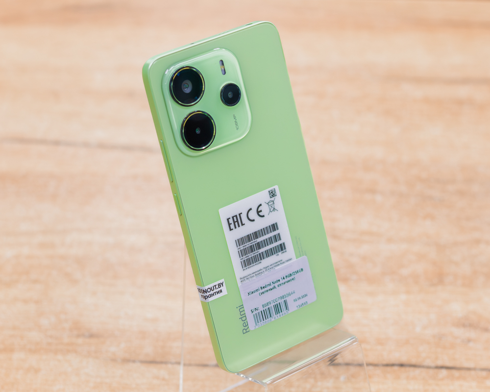 Xiaomi Redmi Note 14 8GB/256GB (зеленый, отличное)