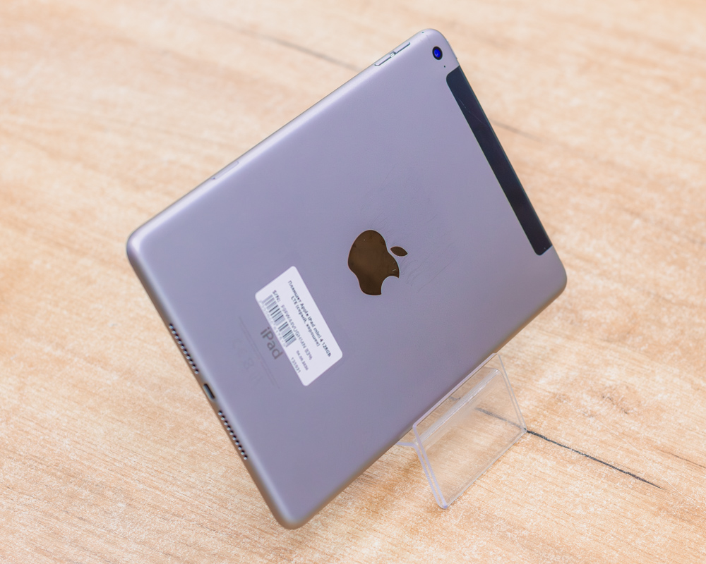 Планшет Apple iPad mini 4 128GB LTE A1550 (серый, хорошее)