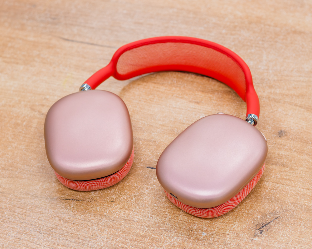 (новый.) Беспроводные наушники AirPods Max (Type-C), пластик, розовый, копия