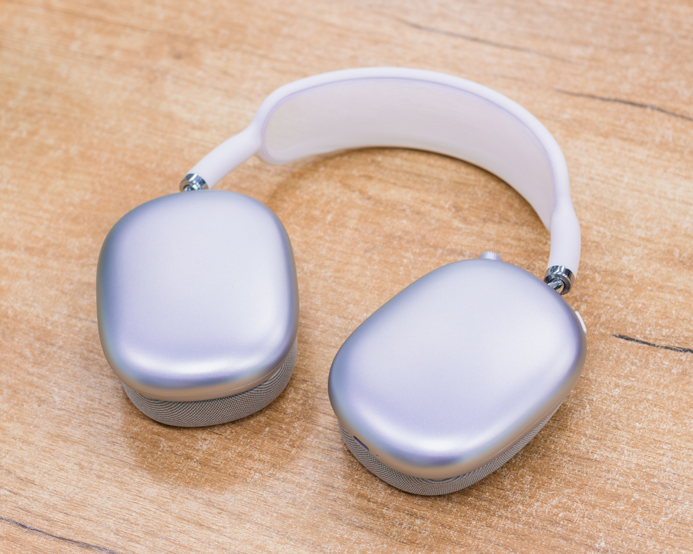 (новый.) Беспроводные наушники AirPods Max (Type-C), пластик, серебристый, копия