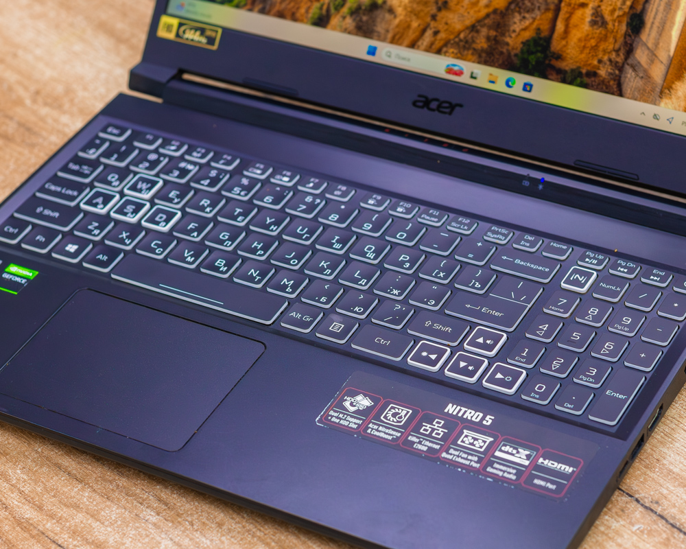 Игровой ноутбук Acer Nitro 5 (144Hz/Ryzen 7 5800H/RTX 3060 6GB/16GB/SSD 512GB)