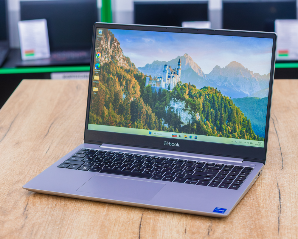 Ноутбук Horizont H-book 15 МАК4 T34E4W (FHD IPS/i3-11gen/8GB/SSD 120GB)