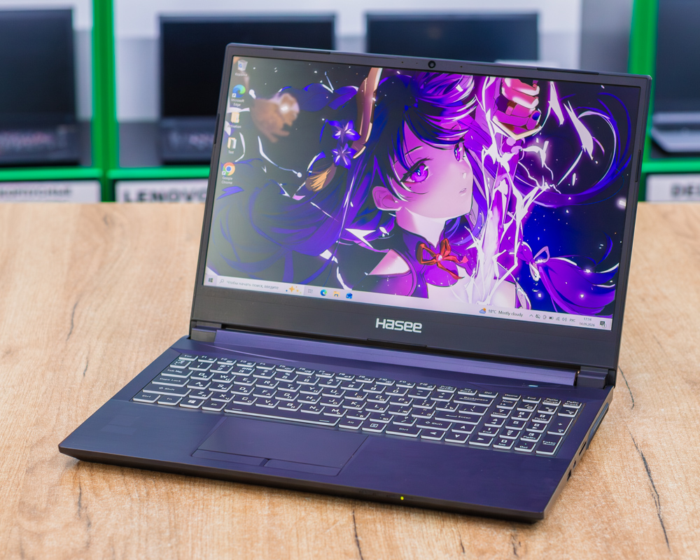 Игровой ноутбук Hasee (FHD IPS/i5-9gen/GTX 1650 4GB/16GB/SSD 512GB)