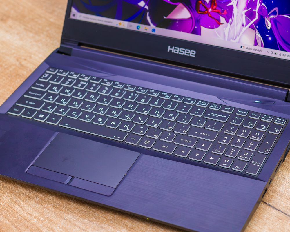 Игровой ноутбук Hasee (FHD IPS/i5-9gen/GTX 1650 4GB/16GB/SSD 512GB)