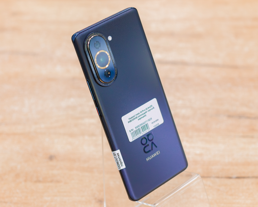 Huawei nova 10 Pro GLA-LX1 8GB/256GB (сияющий черный, хорошее)