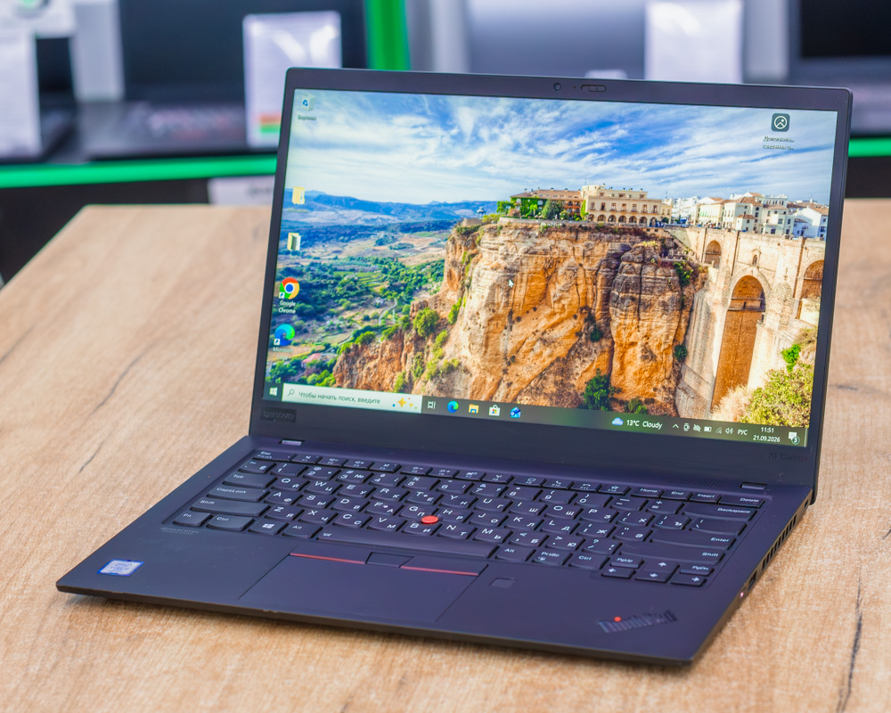 Ноутбук Lenovo ThinkPad X1 Carbon 7 Gen (FHD IPS/i7-8gen/16GB/SSD 512GB)