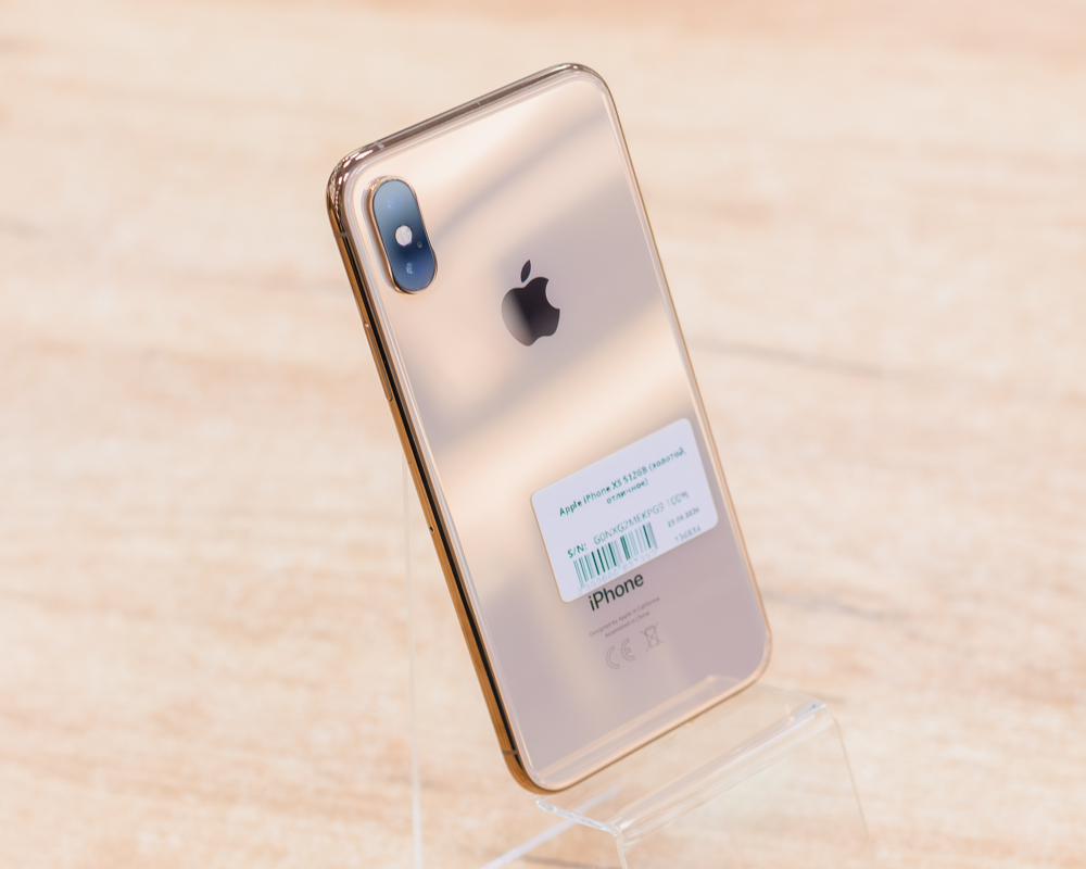 Apple iPhone XS 512GB (золотой, отличное)