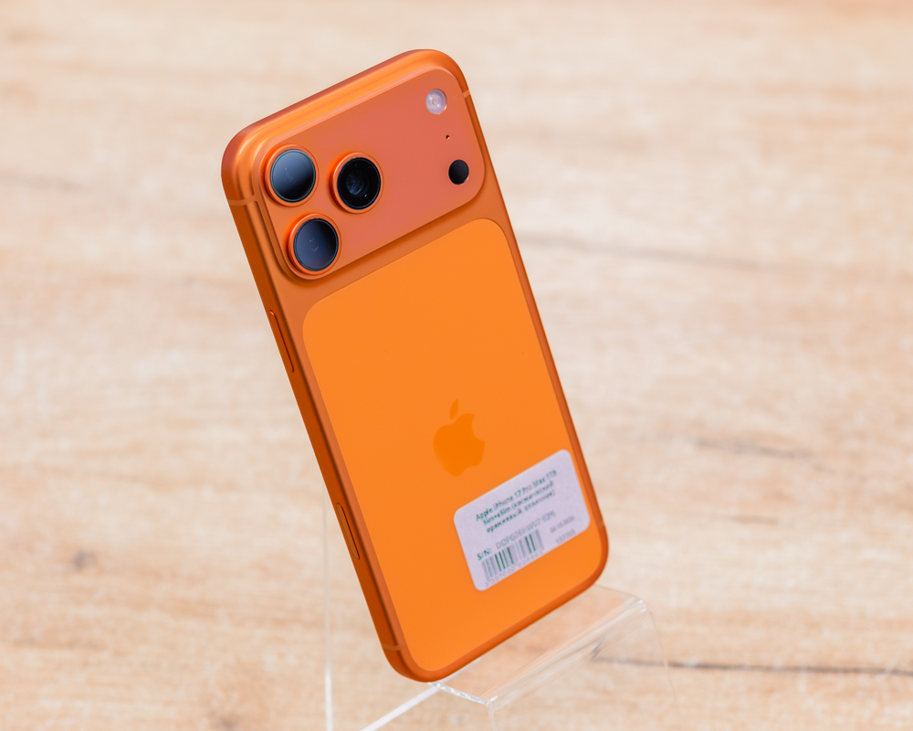 Apple iPhone 17 Pro Max 1TB (космический оранжевый, отличное) Sim+eSim