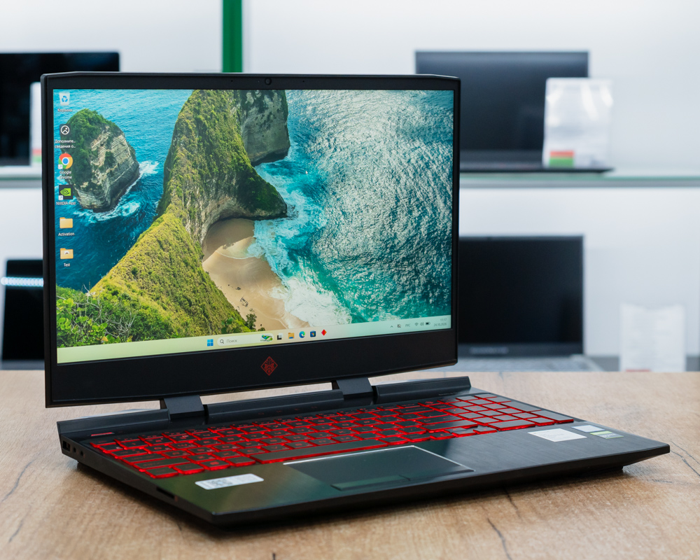 Игровой ноутбук HP OMEN 15-dc1 (FHD IPS/i5-9gen/GTX 1660 Ti 6GB/16GB/SSD 512GB)