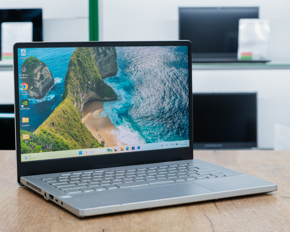 Игровой ноутбук ASUS ROG ZEPHYRUS G14 GA401QM (120Hz/Ryzen 9 5900HS/RTX 3060 6GB/16GB/SSD 512GB)