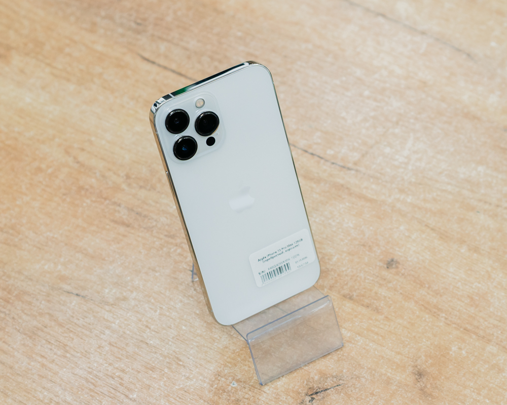 Apple iPhone 13 Pro Max 128GB (серебристый, хорошее)