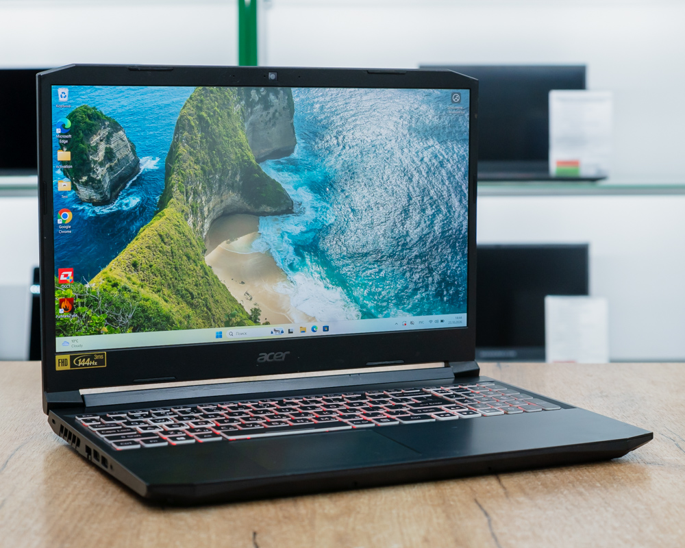 Игровой ноутбук ACER NITRO AN515-45 (144Hz/Ryzen 7 5800H/RTX 3060 6GB/16GB/SSD 512GB)
