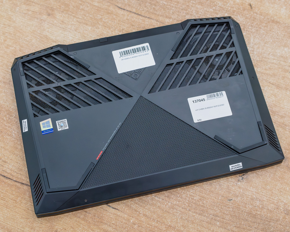 Игровой ноутбук HP OMEN 15-dc (FHD IPS/i7-8gen/RTX 2060 6GB/16GB/SSD 512GB)